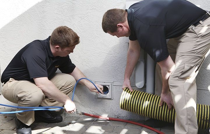 Dryer vent cleaning to reduce fire risk